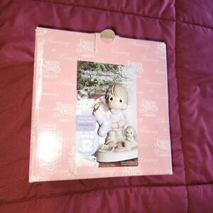Precious Moments There's No Place Like Home For Christmas 2 Pc Set 2005 READ